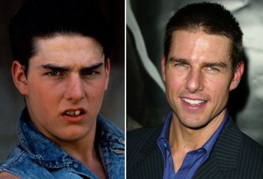 Tom Cruise da adolescente